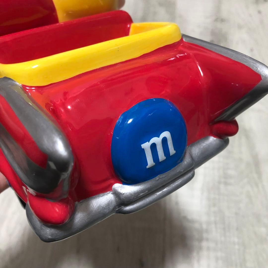 アメリカUSAビンテージM&M’sホットロッドオープンカー陶器小物入れ置き物