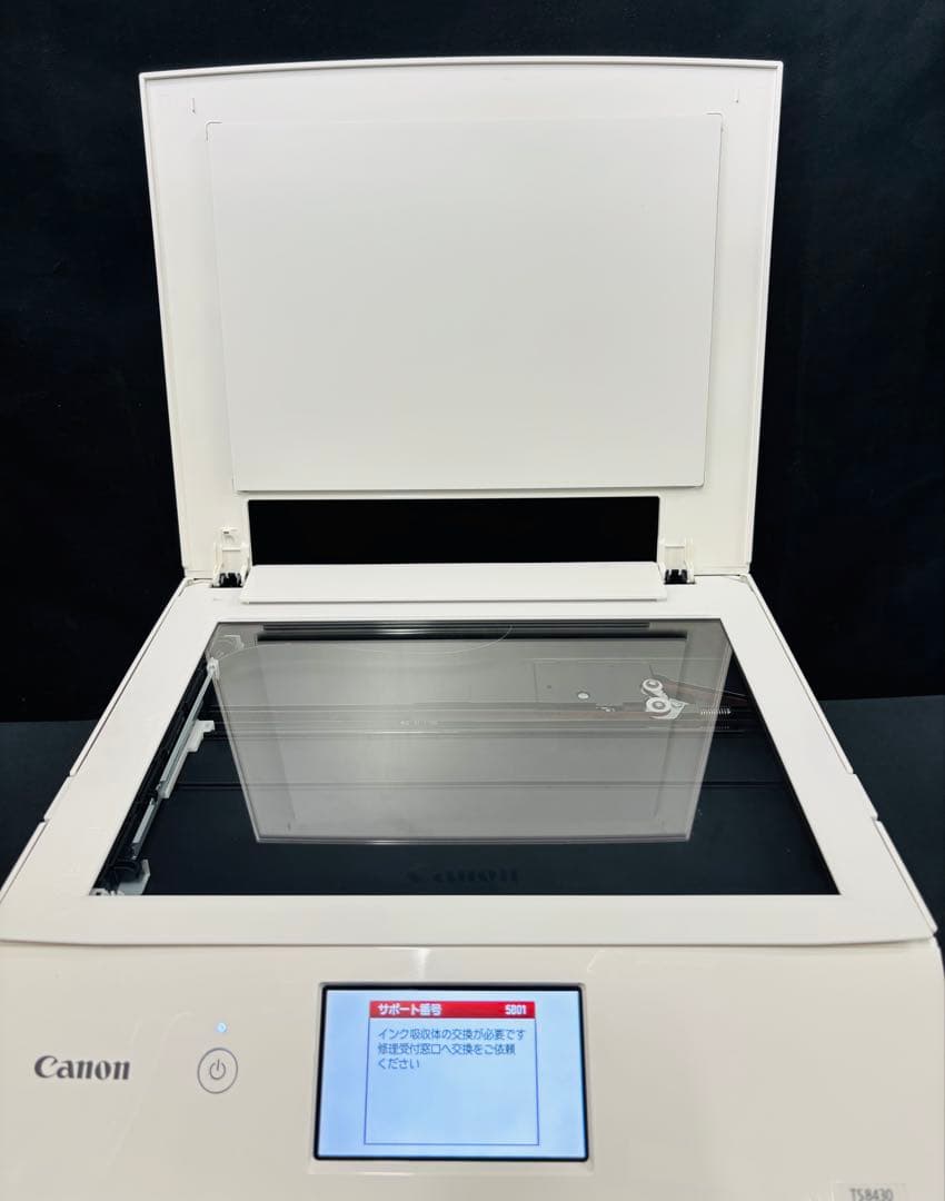 コ*ー様 Canon TS8430 インクジェットプリンター ホワイト プリンタ