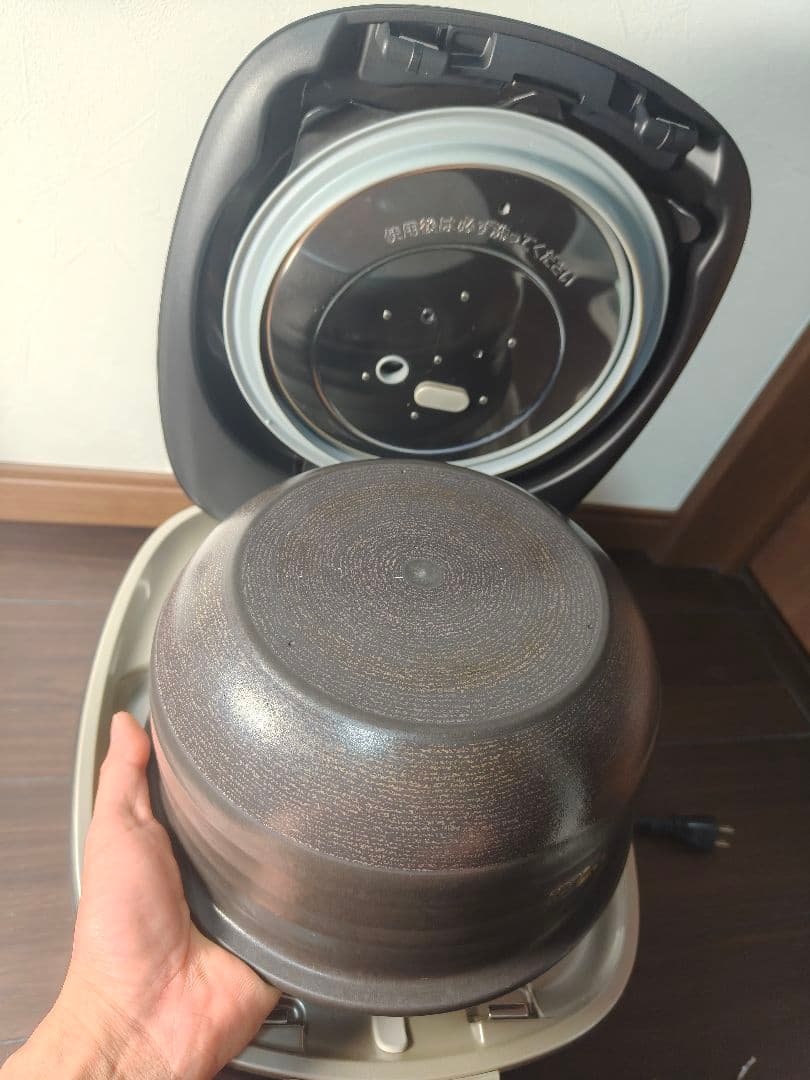 ダイガー ご泡火炊き JPL-S100 炊飯器 5.5合 土鍋圧力IH式 土鍋