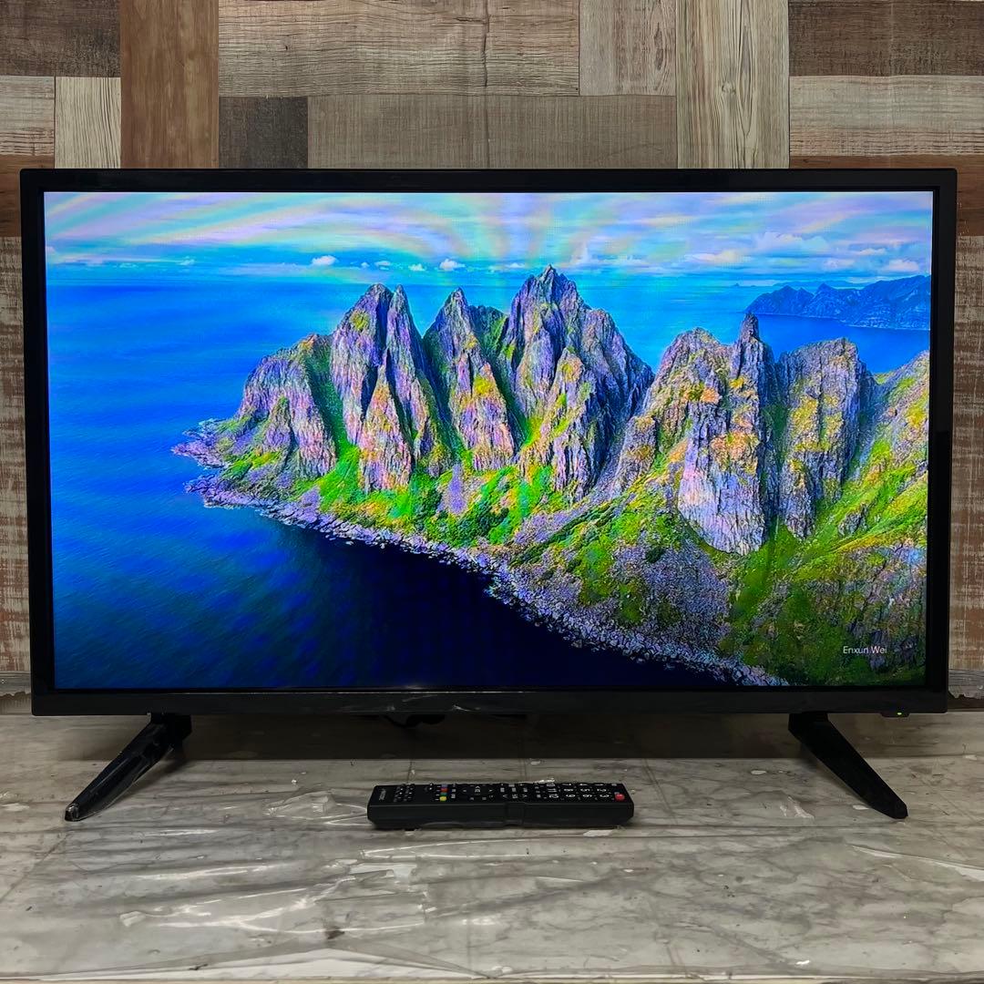 全国送料込❣️ティーズネット32型地デジBSCS液晶テレビ 外付HDD録画対応