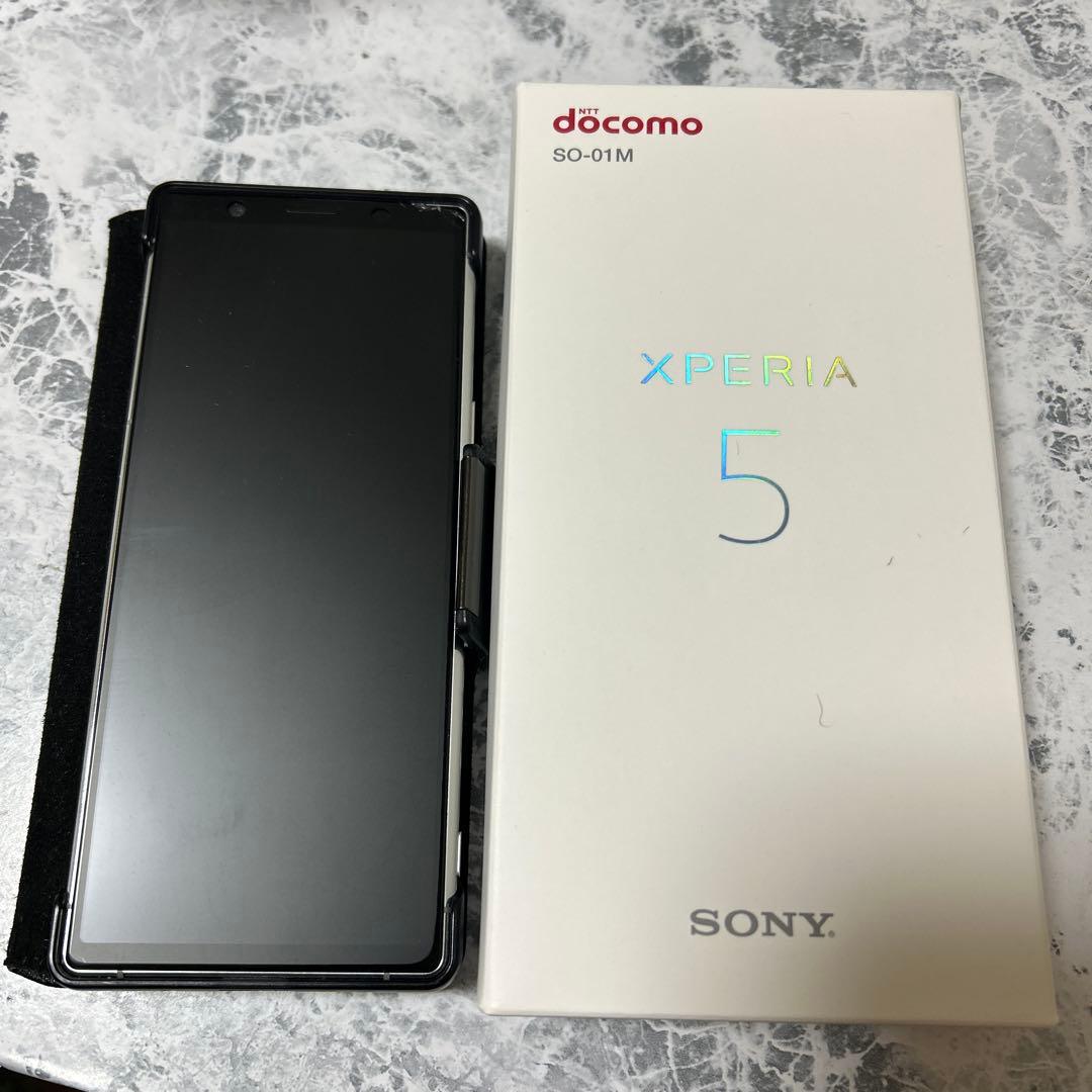 Sony Xperia 5 docomo ブルー 本体