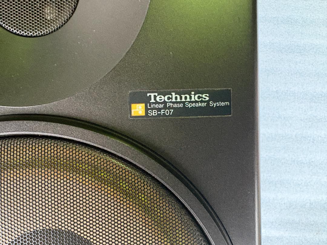 Technics テクニクス　SB-F07　2WAY SPEAKERSYSTEM