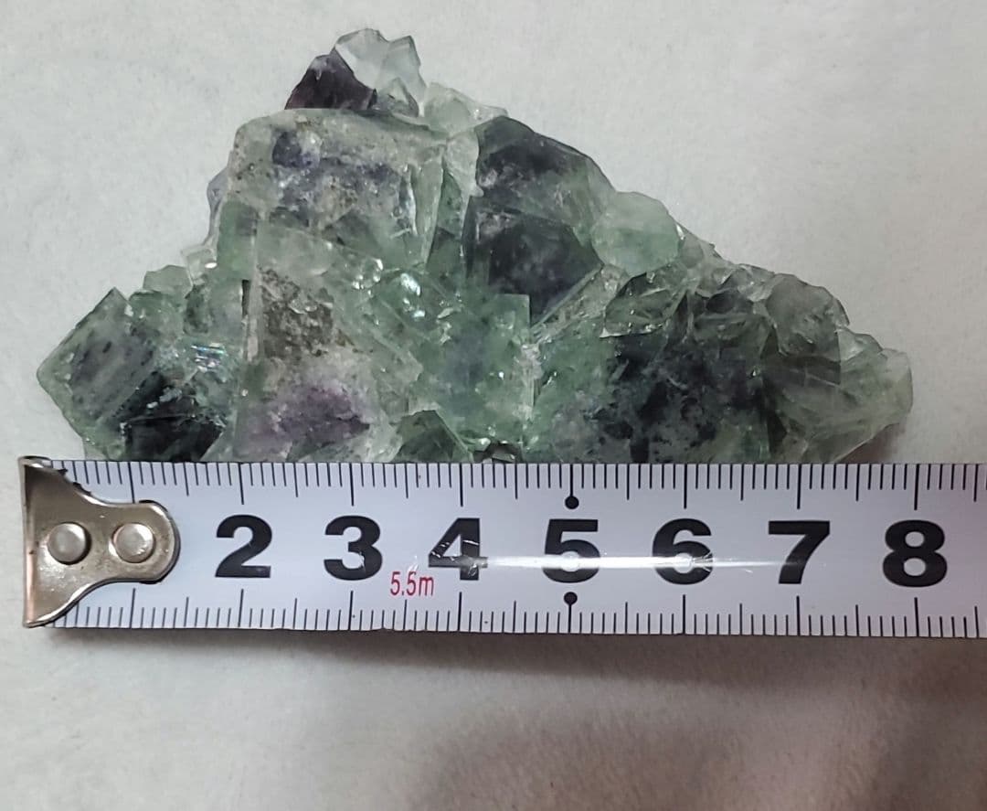 フローライト マルチカラー 虹あり 蛍光 原石 鉱物標本