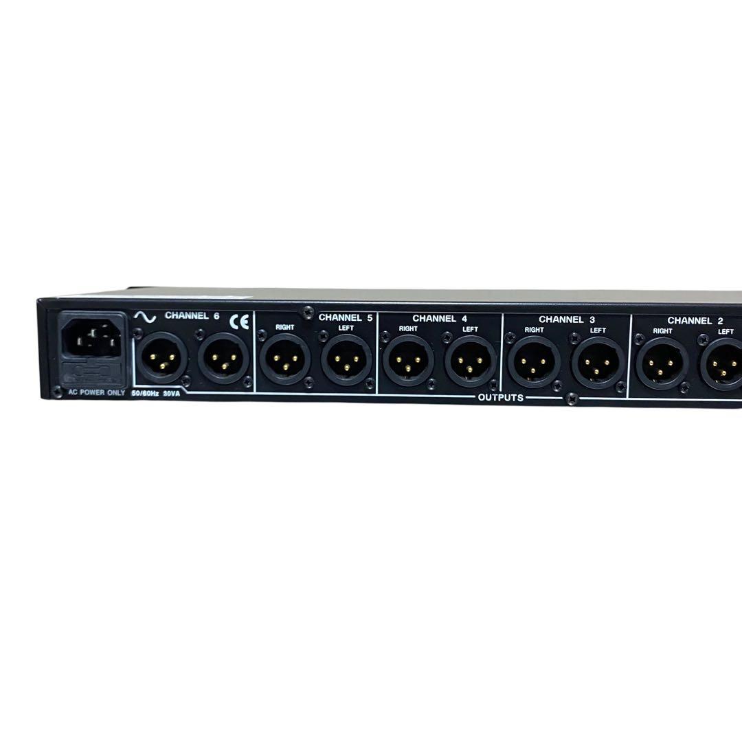 【良品】DRAWMER DA-6 ディストリビューションアンプ　ライン分配アンプ