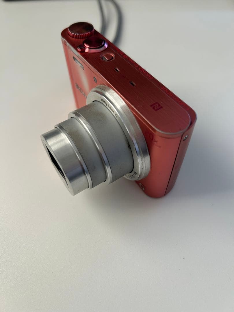Sony DSC-WX350コンパクトデジタルカメラ 赤 20倍ズーム
