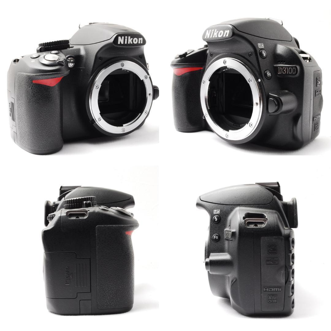 初心者モデル❤️Nikon D3100 バッグ付 スマホ転送 一眼レフカメラ