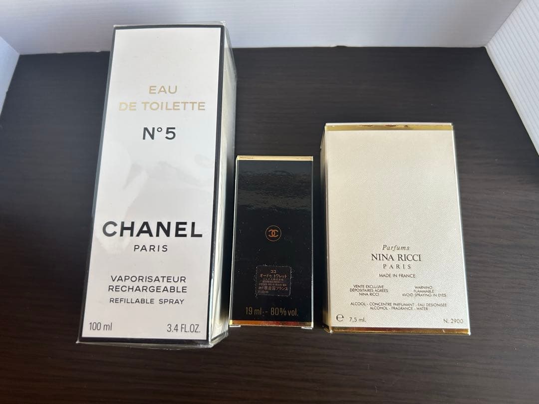 CHANEL No.5 & Nina & Coco 香水 3点セット