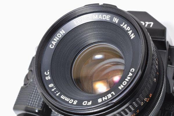 ★美品★ キヤノン A-1 FD 50mm F1.8 S.C #913 ○マーク