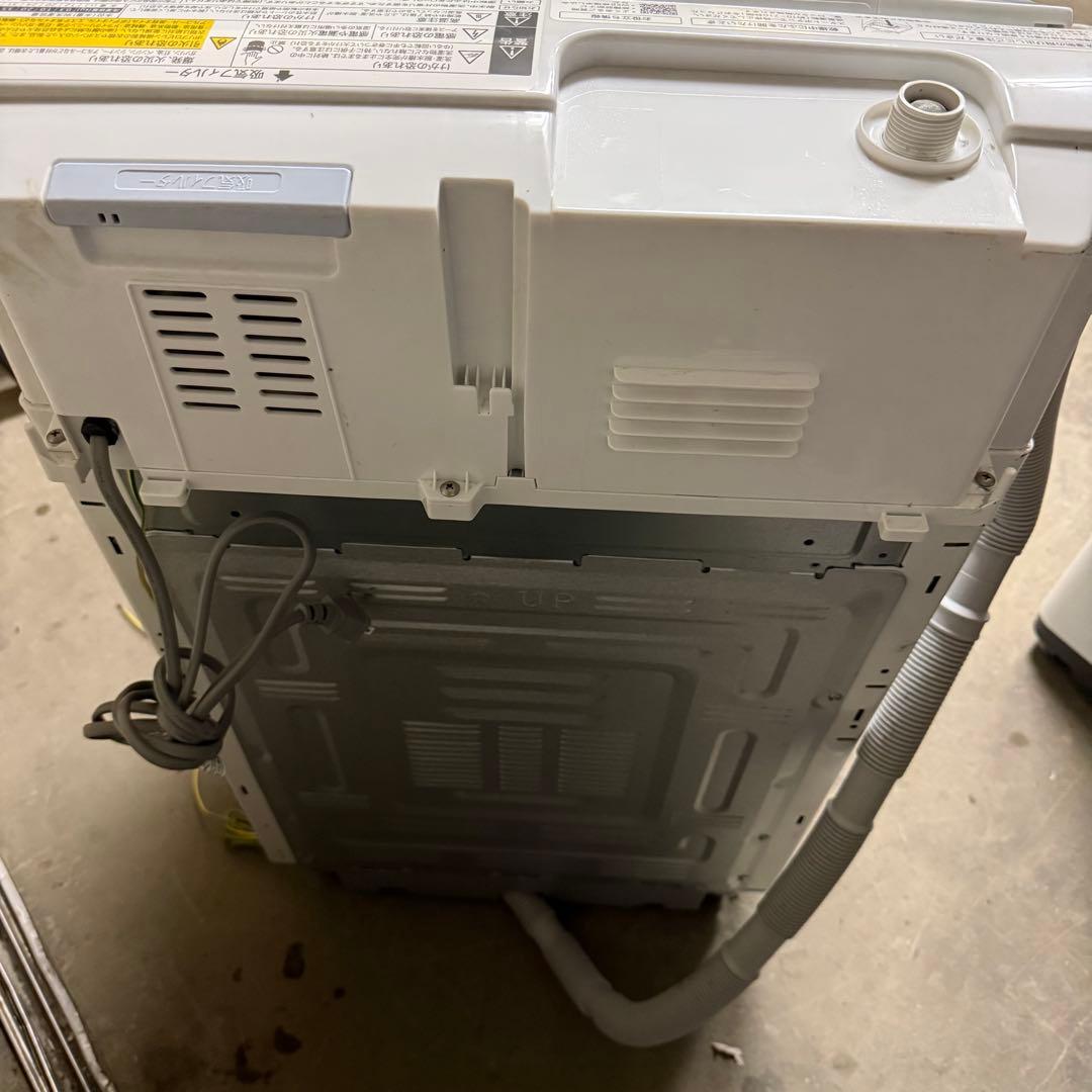 洗濯機　SHARP ES-TX6H-W 2024年製