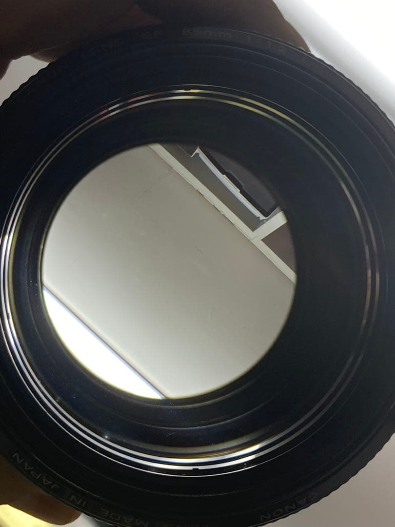 キャノン　85mm 単焦点レンズ　ES-79 ジャンク