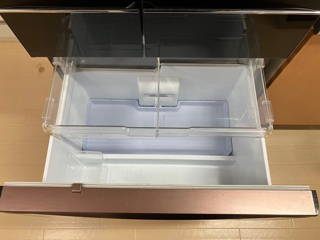 【美品】三菱電機 MR-MX46E-ZT フレンチドア冷蔵庫 455L 引越し
