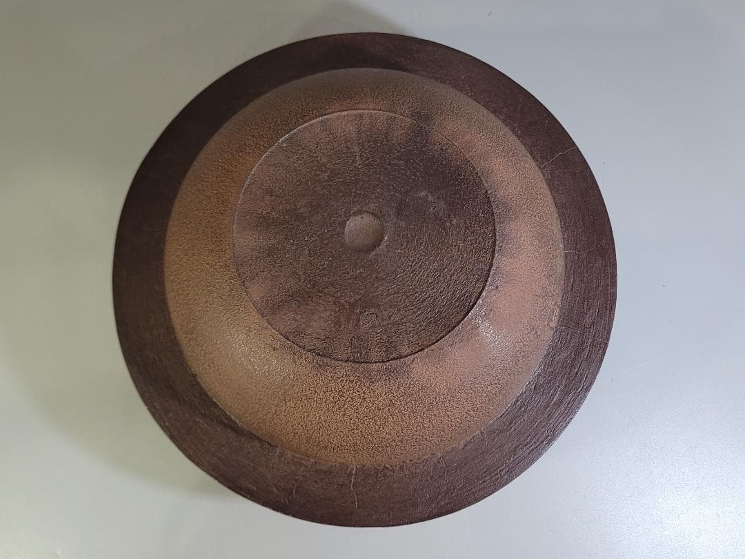 茶道具 透木竹紋釜 共箱 美品 透木付 DT562