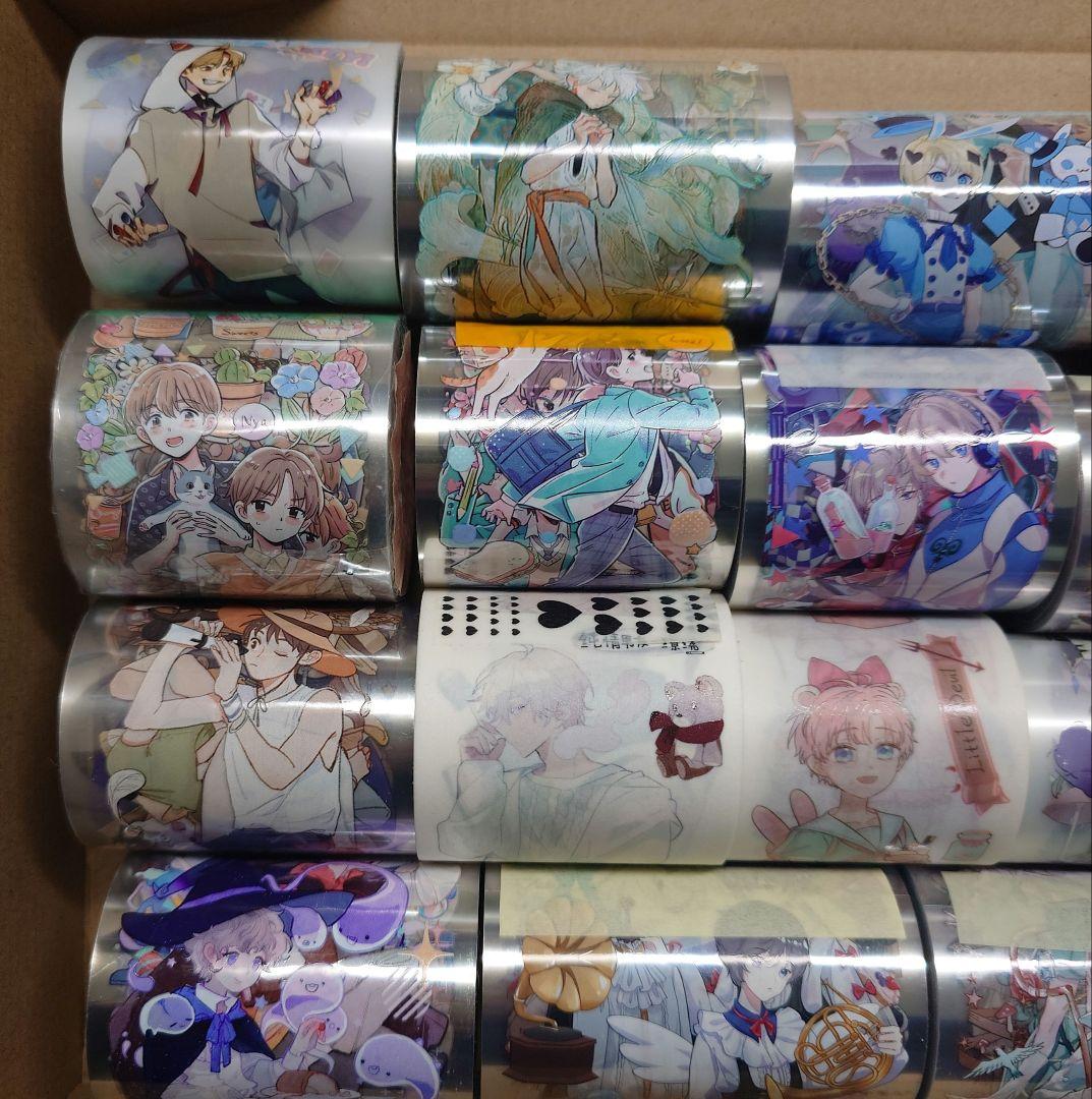 海外 人物マスキングテープ 中古 巻売り まとめ売り