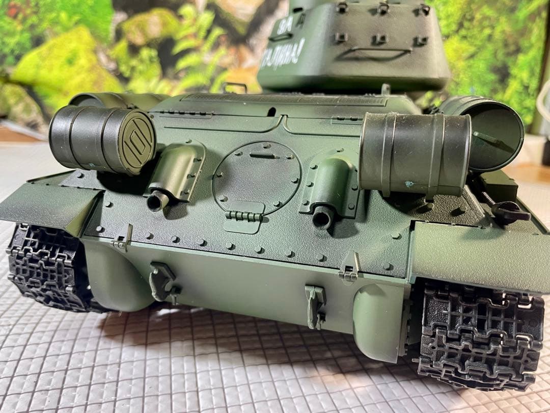 HENG LONG 1/16 T-34-85 メタル履帯&起動輪&誘導輪&ギヤ！