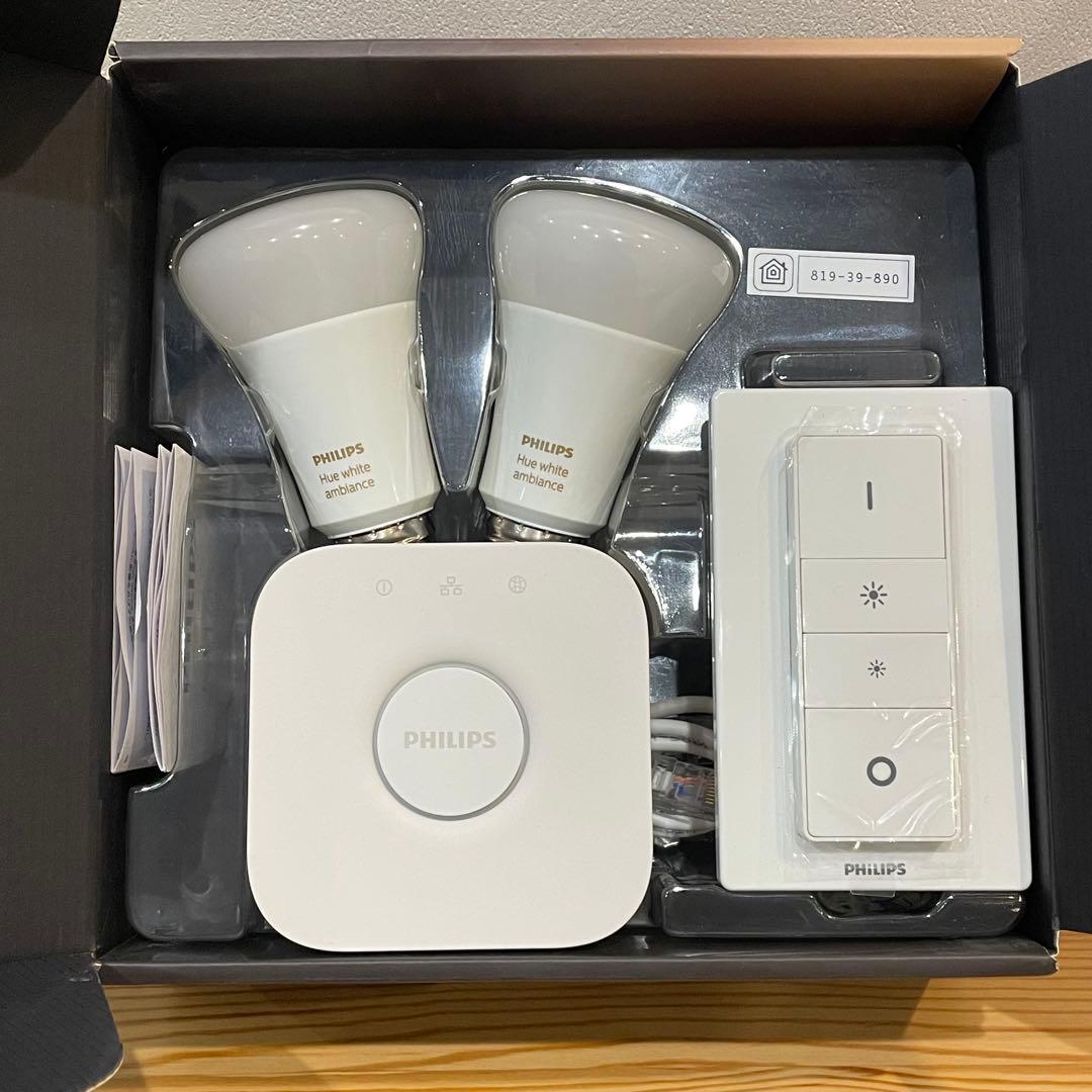 PHILIPS Hue ホワイトグラデーションスターターセット A60 E26