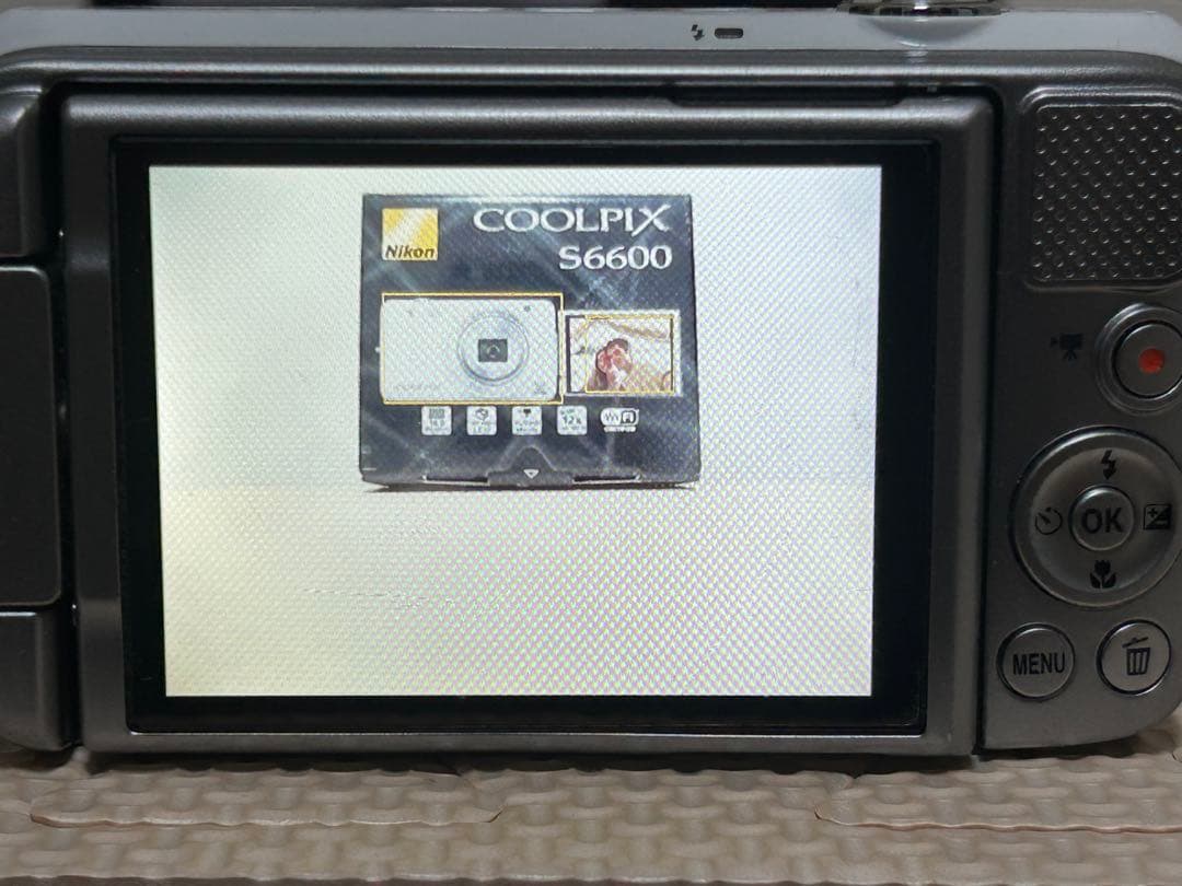 Nikon COOLPIX S6600 ホワイト コンデジ Wi-Fi