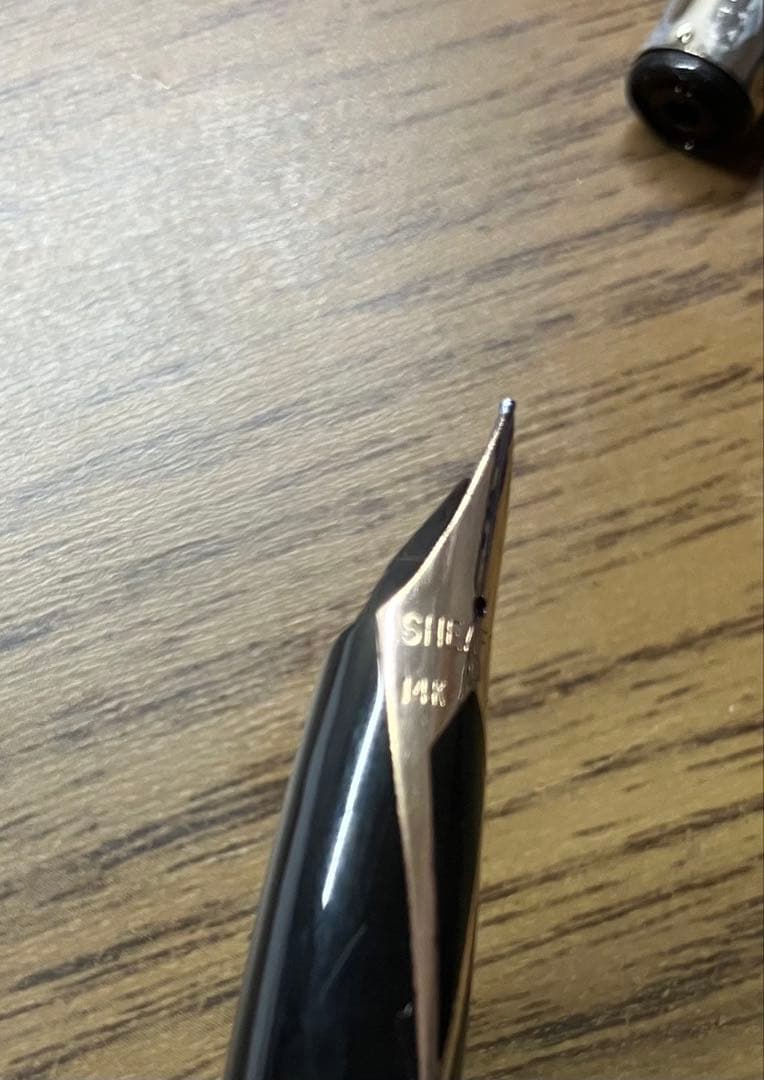 SHEAFFER 万年筆 タルガ Spiral Silver 銀メッキ