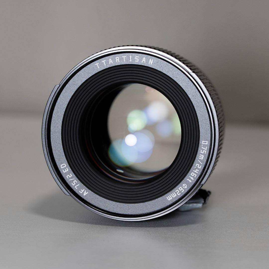 【美品】TTartisan AF 75mm F2 Lマウント【作例あり】