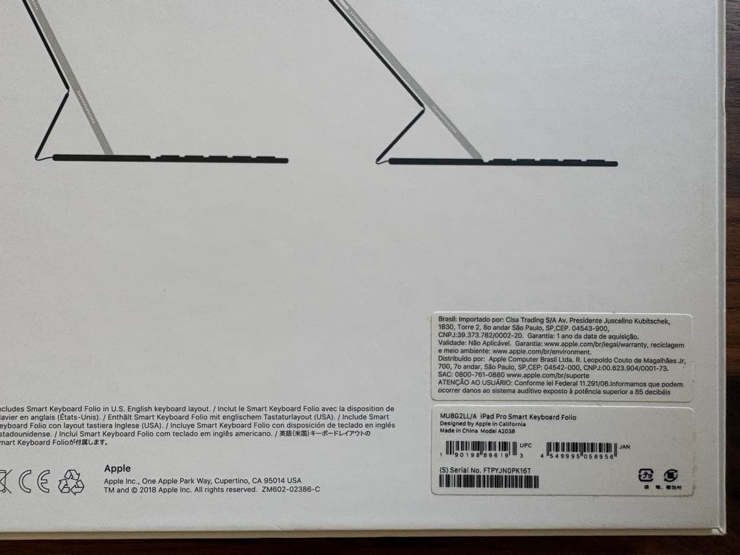 キーボード Apple Smart Keyboard Folio iPad Pro 11