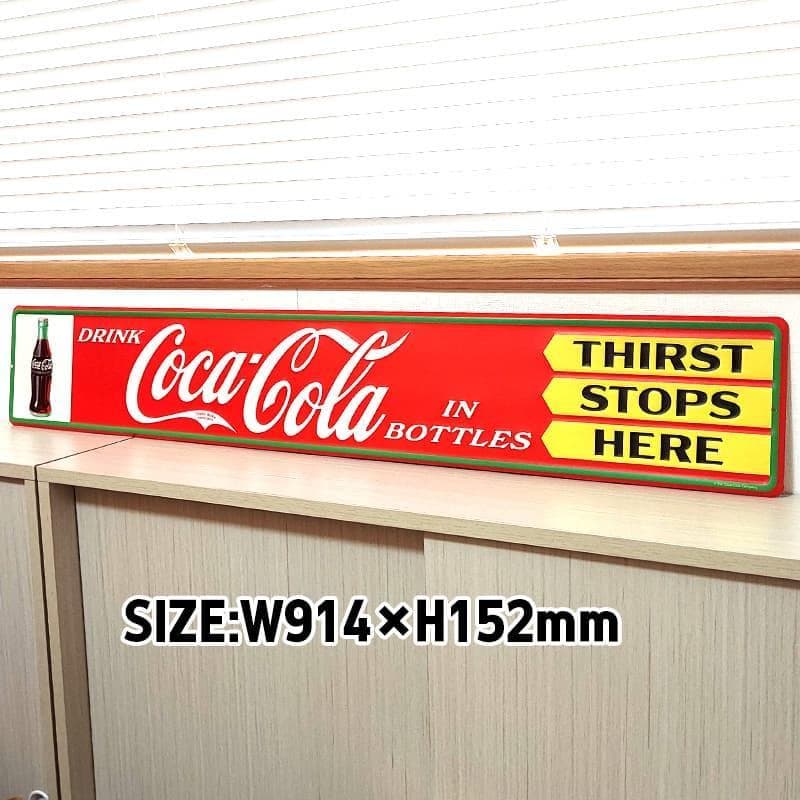 コカコーラ ブリキ看板 レトロ アンティーク COCA COLA インテリア雑貨