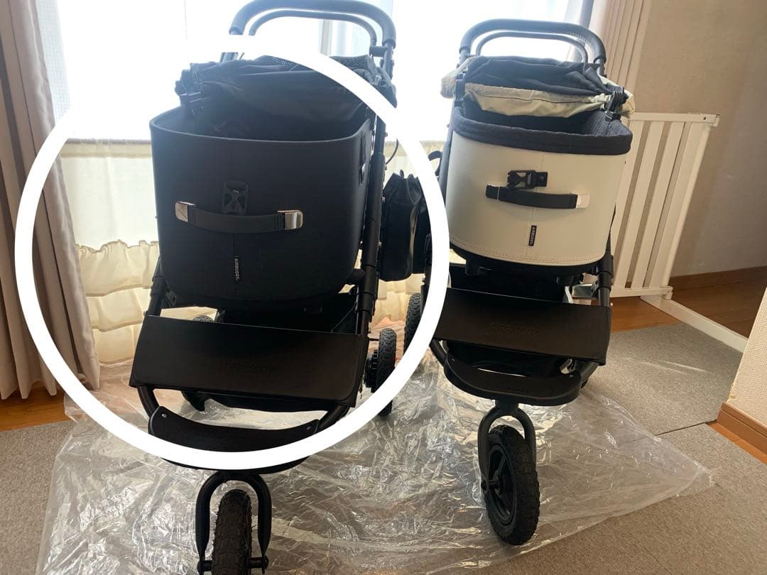 AIRBUGGY ペットカート ブラック　プレミア　ラージ