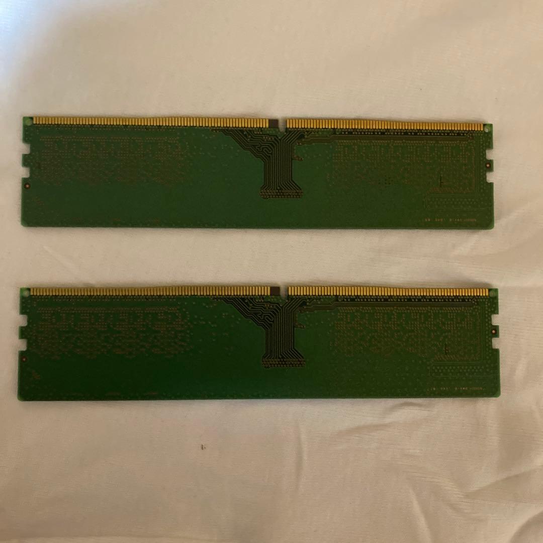 Samsung DDR4 8GB×2枚(16GB) PCメモリ　ジャンク