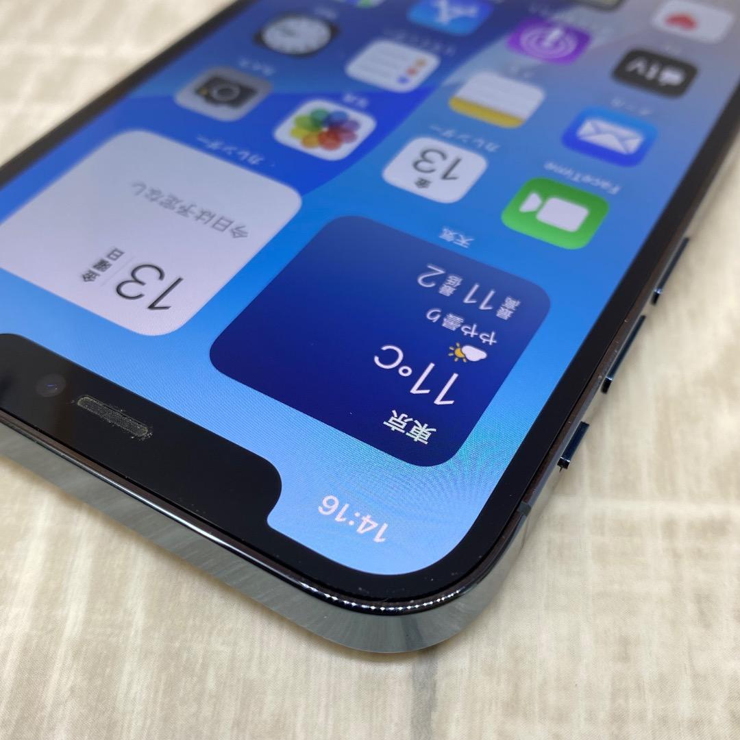 iPhone12pro パシフィックブルー 256GB 新品バッテリー