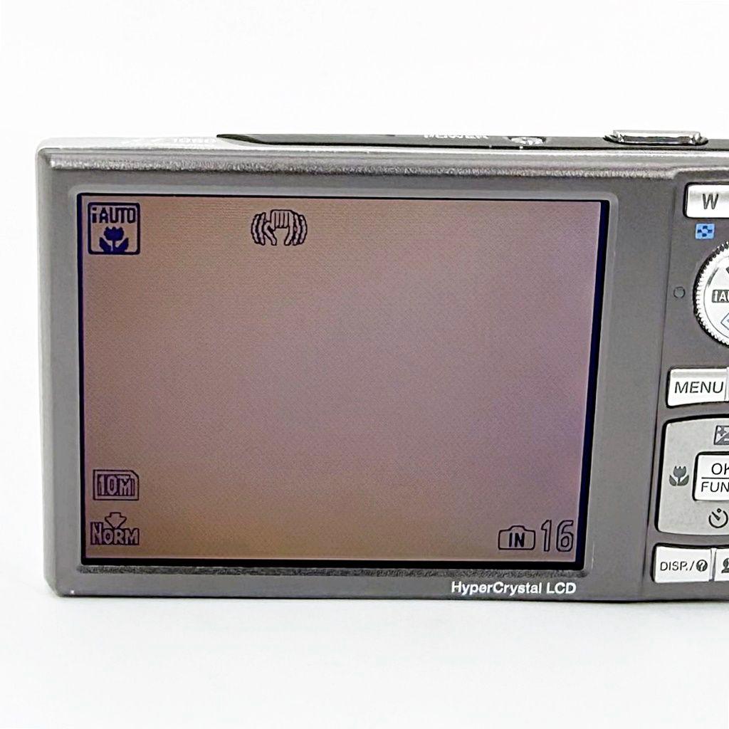 オリンパス OLYMPUS μ1060 シルバー コンデジ カメラ 中古
