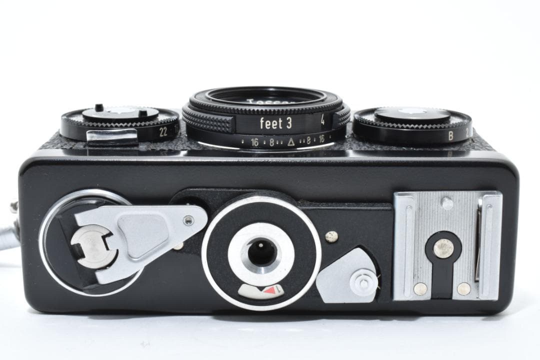 ☆完動品☆ Rollei 35 Tessar 40mm F3.5 黒 8172