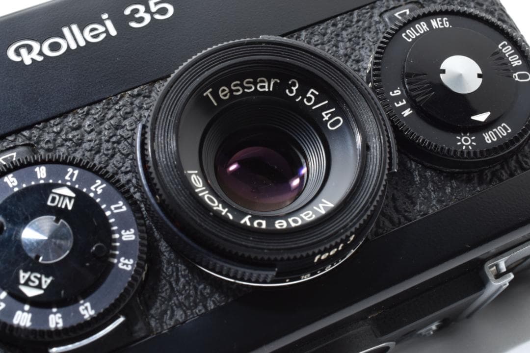 ☆完動品☆ Rollei 35 Tessar 40mm F3.5 黒 8172