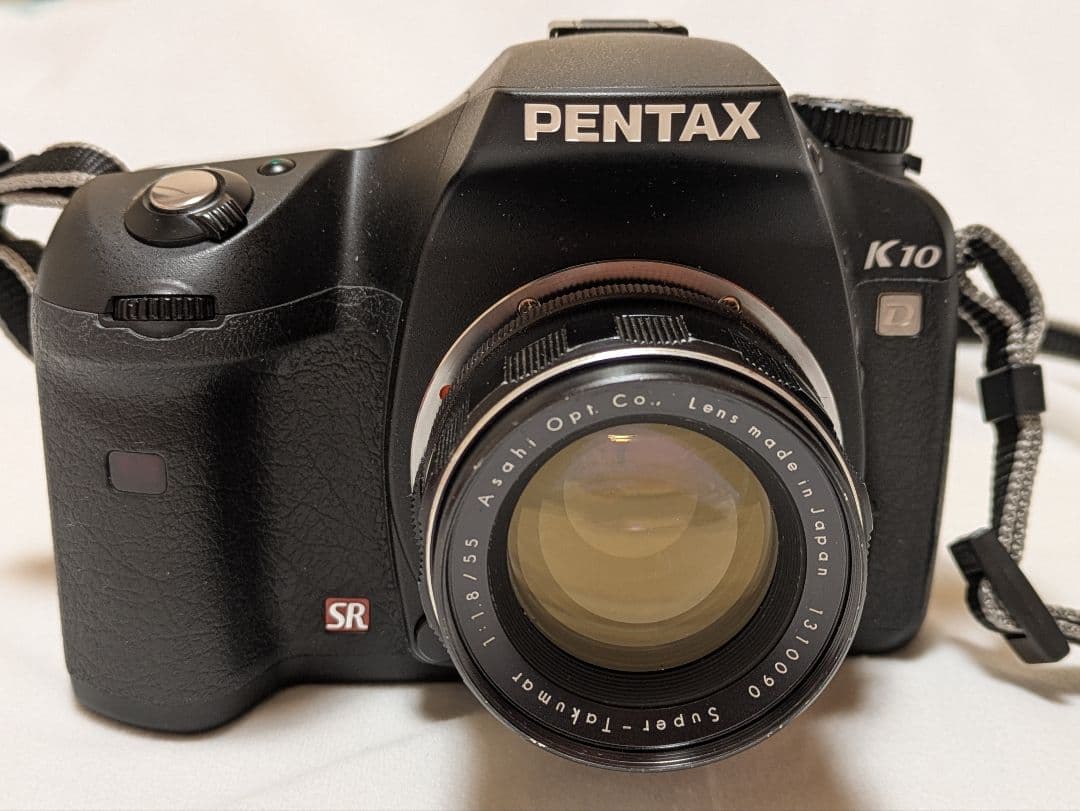 美品　pentax K10D M42マウントアダプター　装着済み