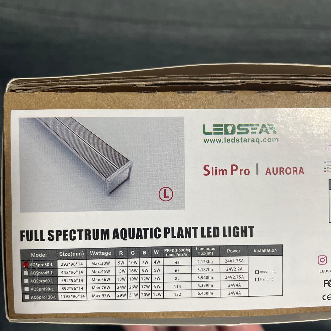 ライト・照明器具 LEDSTAR Slim Pro 30