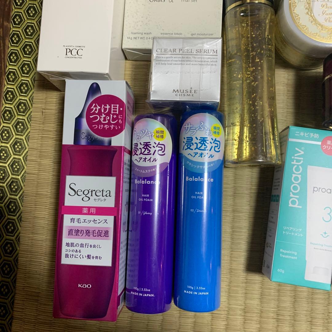 キュレル、ルルルン、ヘアージュその他ブランドまとめ売り