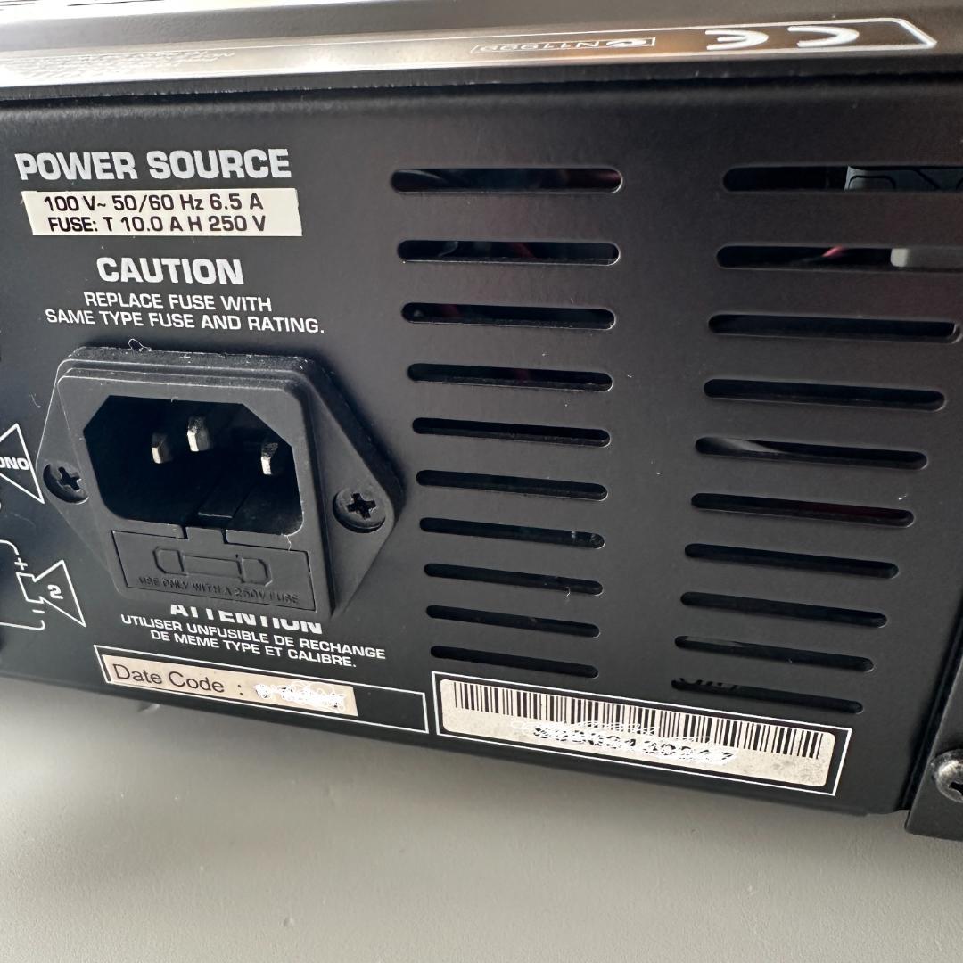 Behringer A500 美品 動作確認済 元箱有