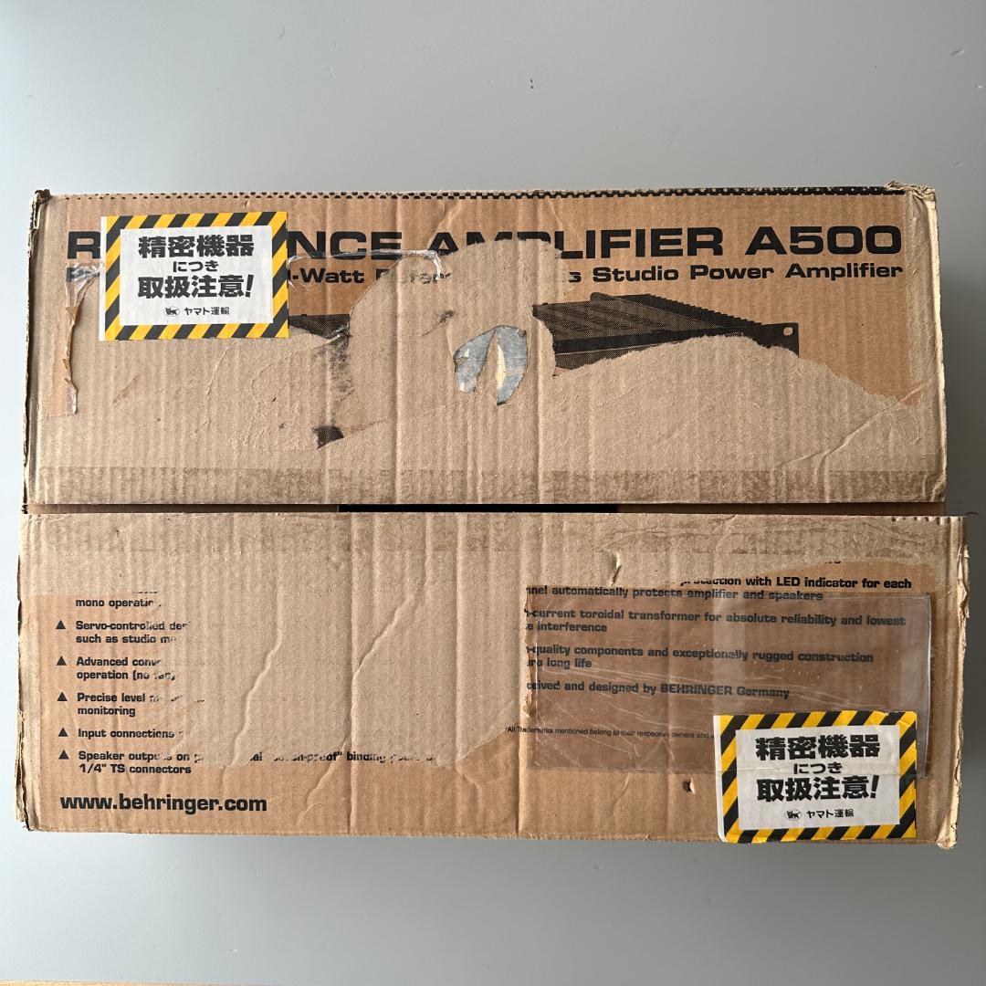 Behringer A500 美品 動作確認済 元箱有