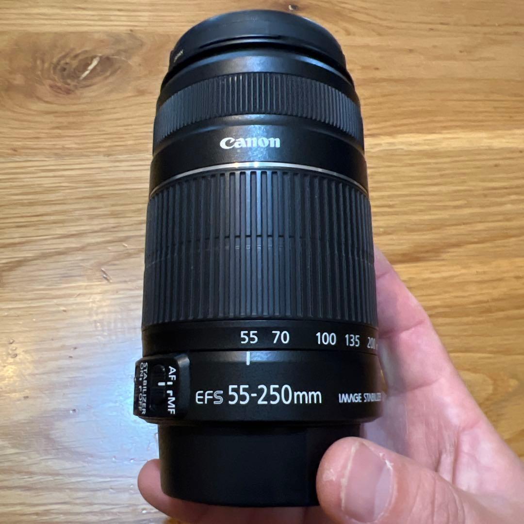 Canon EF-S 55-250mm レンズ