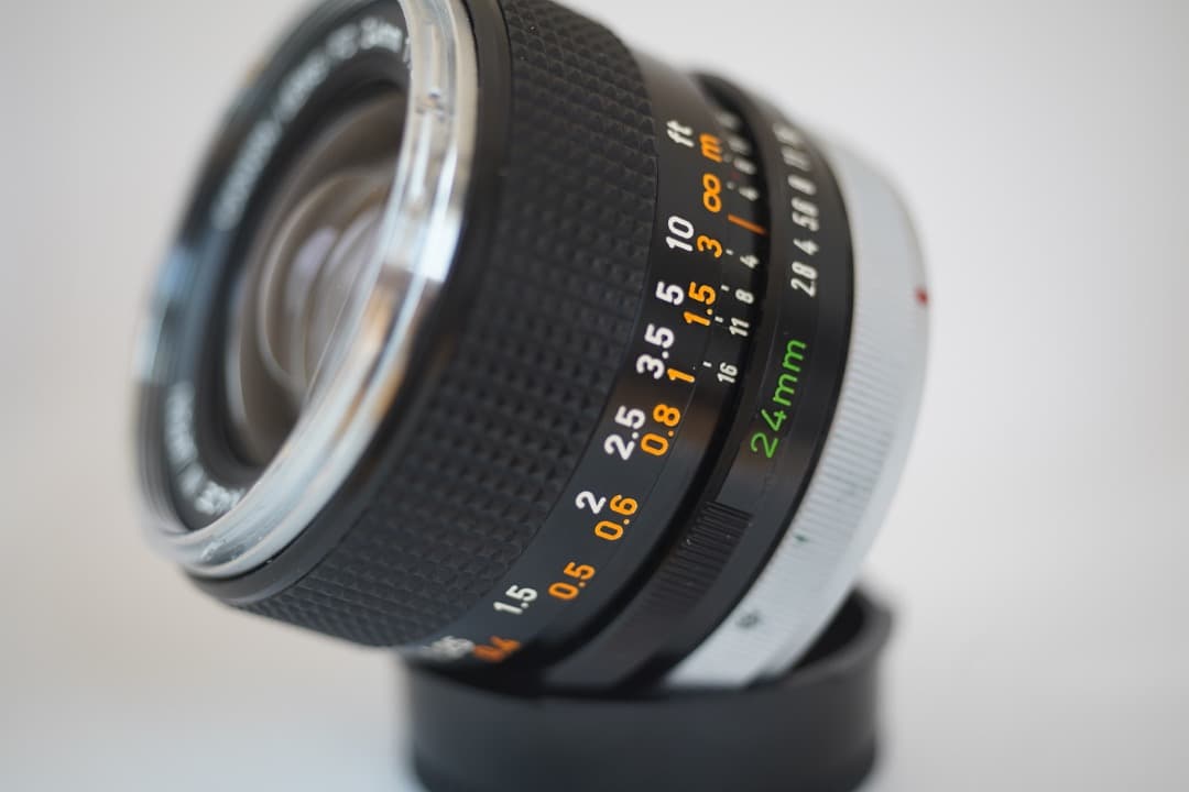 フィルムカメラ Canon EF FD24mmf2.8+ FD50mm f1.8