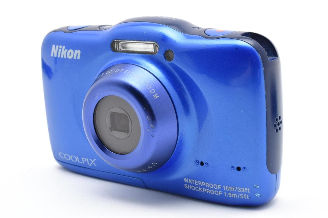 ニコン　Nikon COOLPIX S32 ブルー ≪ 動作確認済 ≫