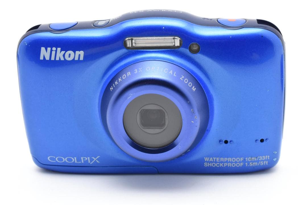 ニコン　Nikon COOLPIX S32 ブルー ≪ 動作確認済 ≫
