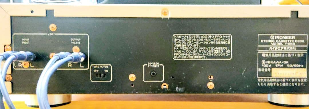 pioneer T-858 3ヘッド 完動品　 再再値下げ！