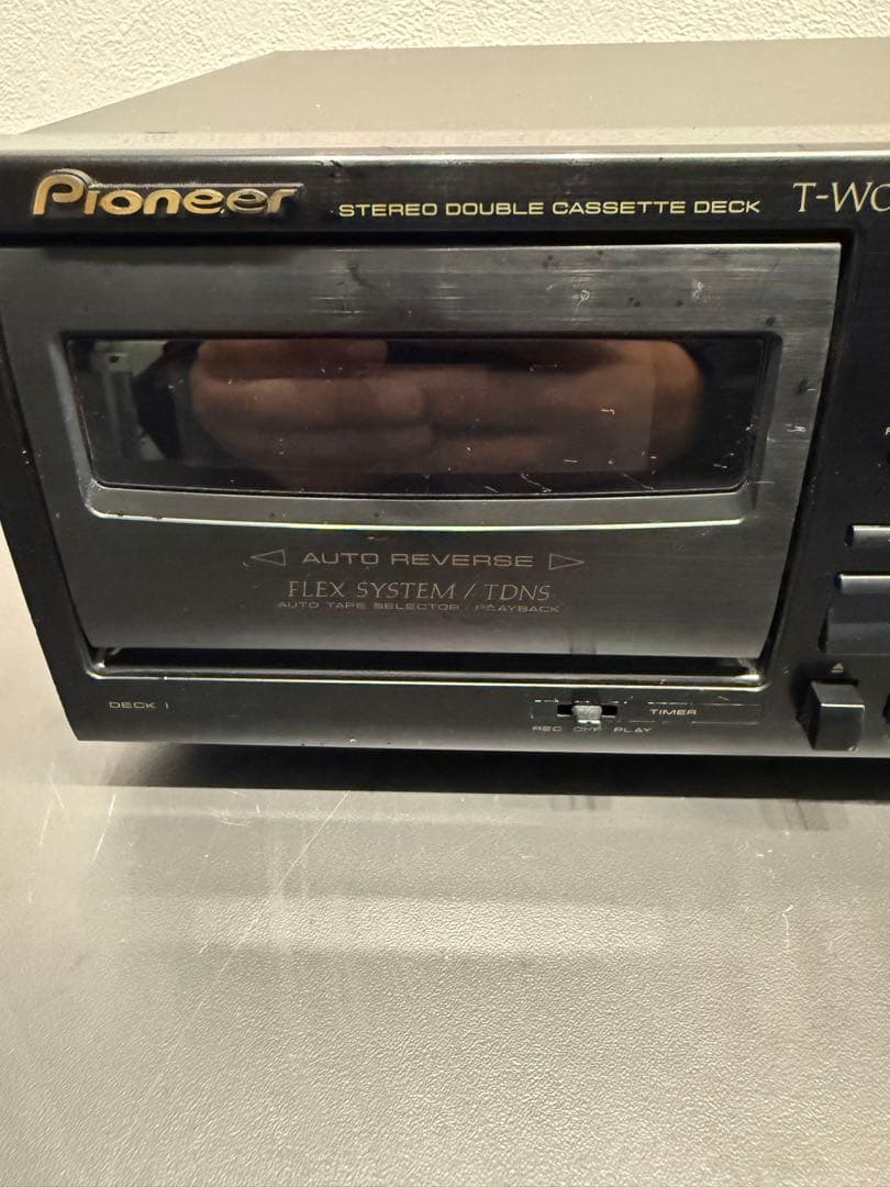 Pioneer T-WO1AR ステレオカセットデッキ