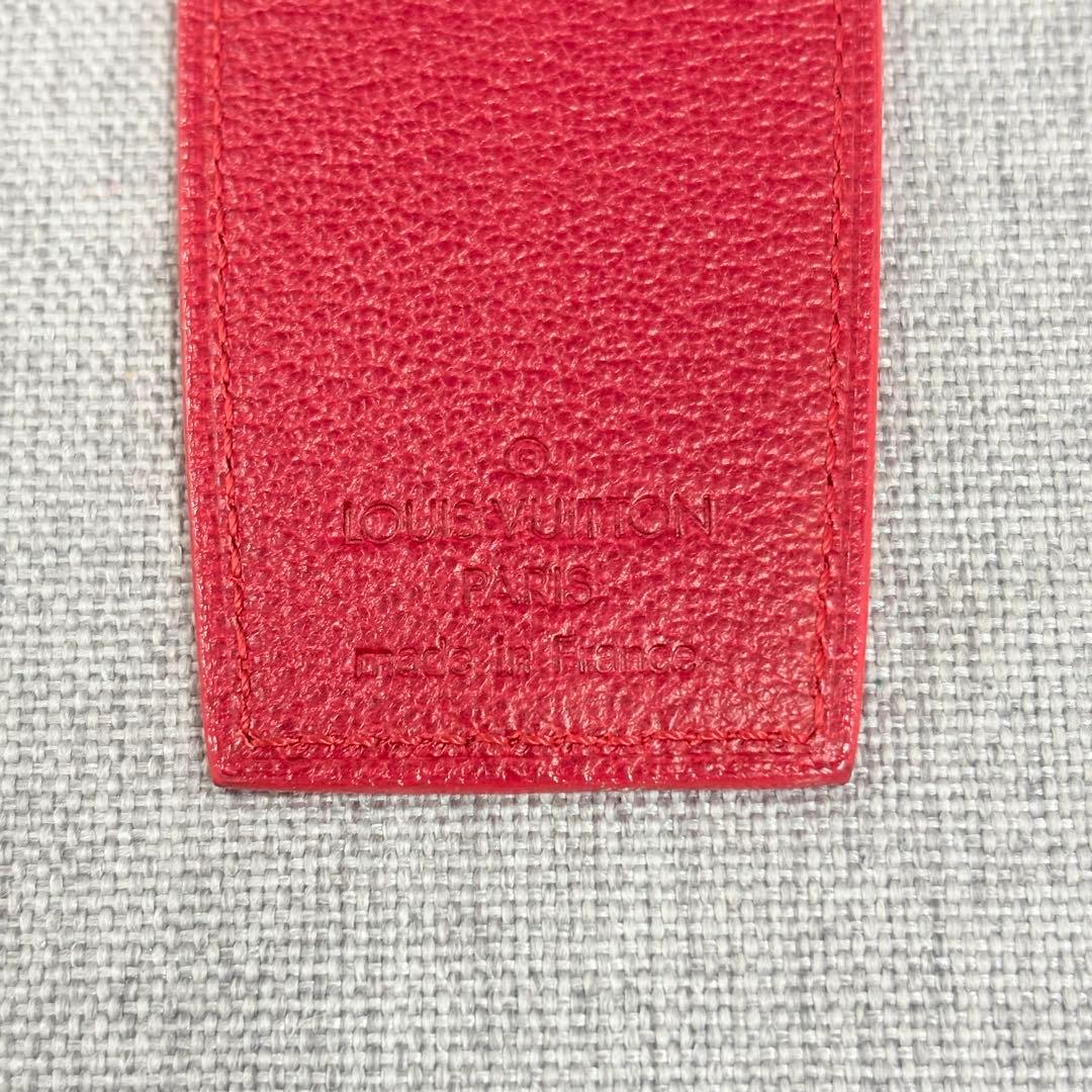 LOUISVUITTON ルイヴィトン ペンケース 万年筆 レッド シリアル有
