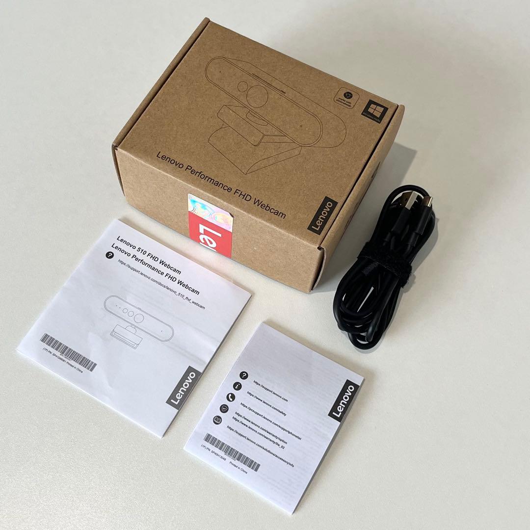 【未使用品】Lenovo FHD Webカメラ / 4XC1D66055