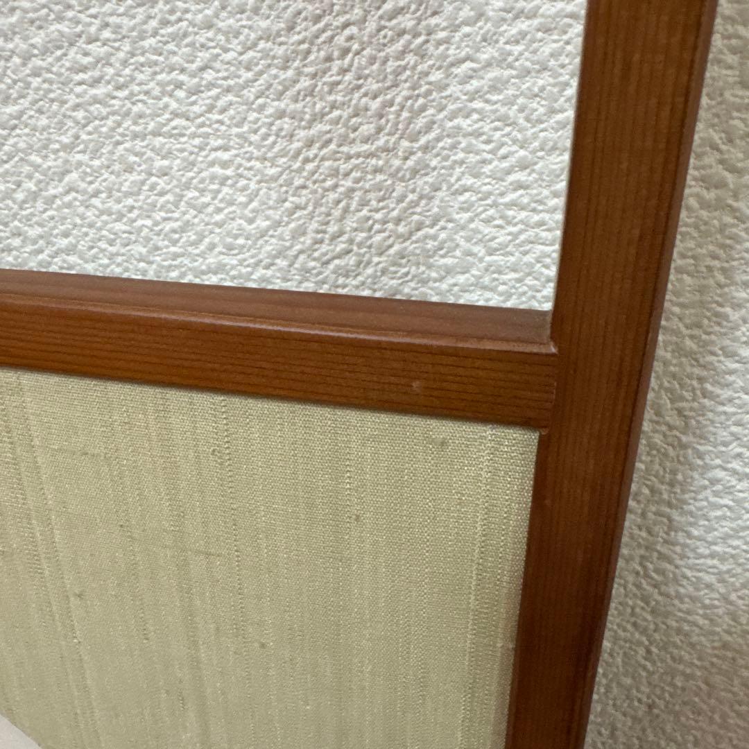 茶道具　風炉先屏風　貼り込み　リバーシブル