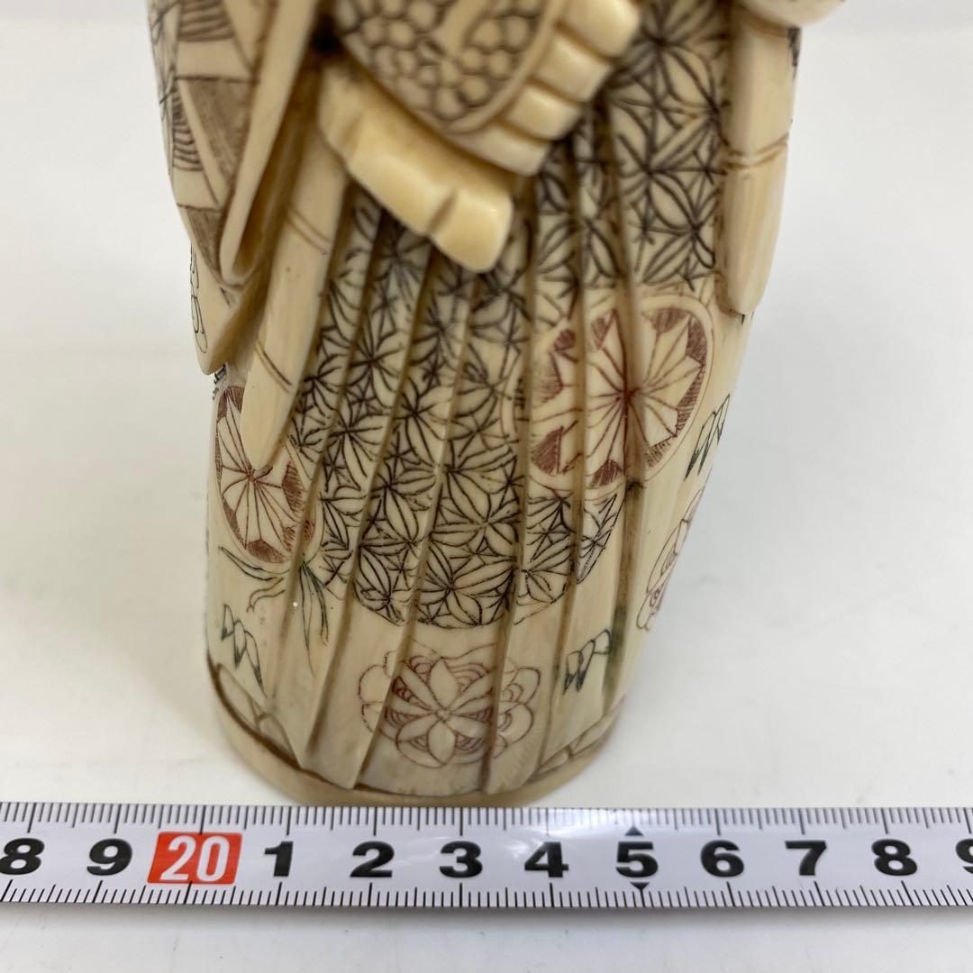 松山　極上　彫刻　唐人　在銘　トヒチル　374g 東S8-0407☆2F