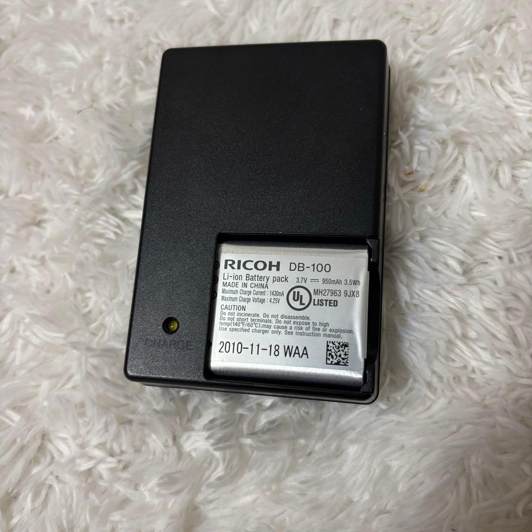 【美品✨】 RICOH CX-5 ブラック コンパクトデジタルカメラ 動作⭕️