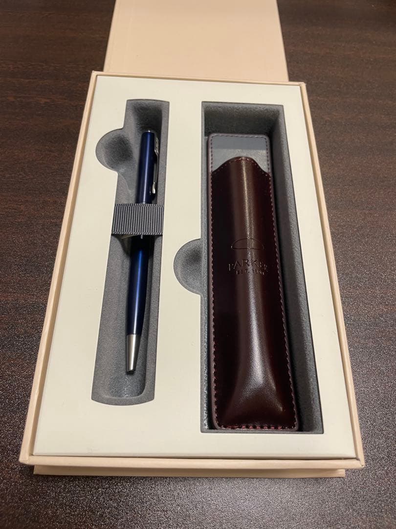 新品 Parker ボールペン ソネットブルーラッカーCT ネイビー