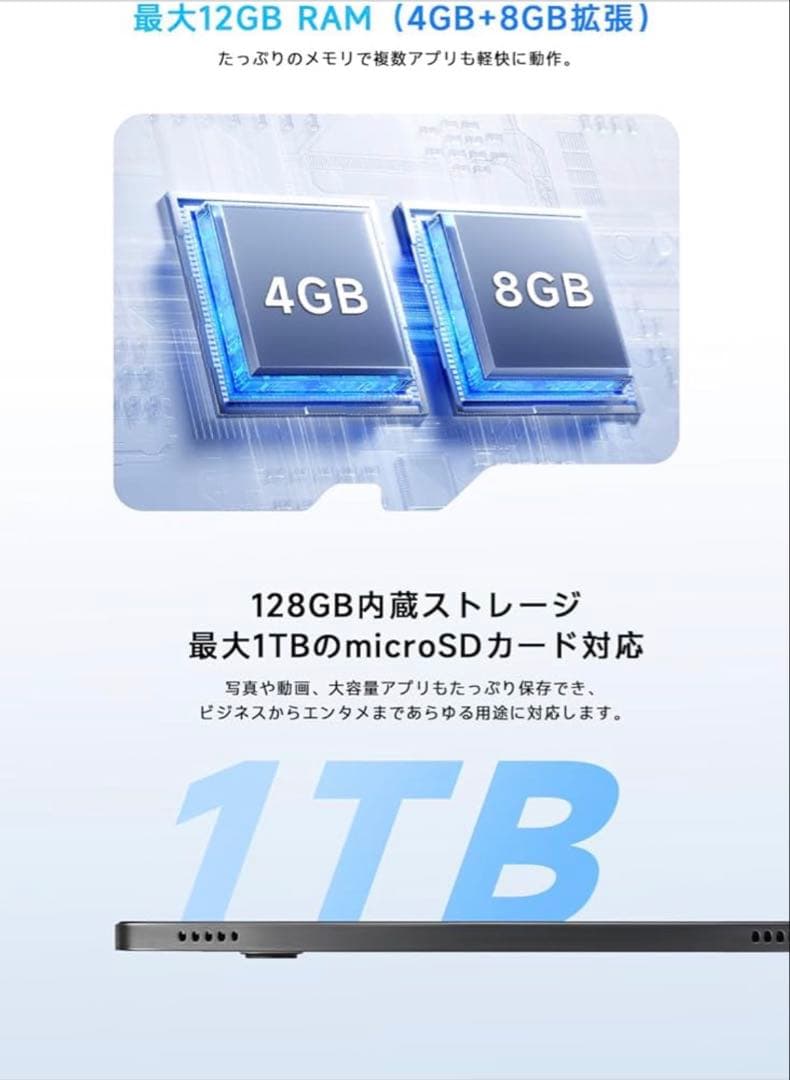 PHILIPS Android15 タブレット 10インチ RAM+128GB