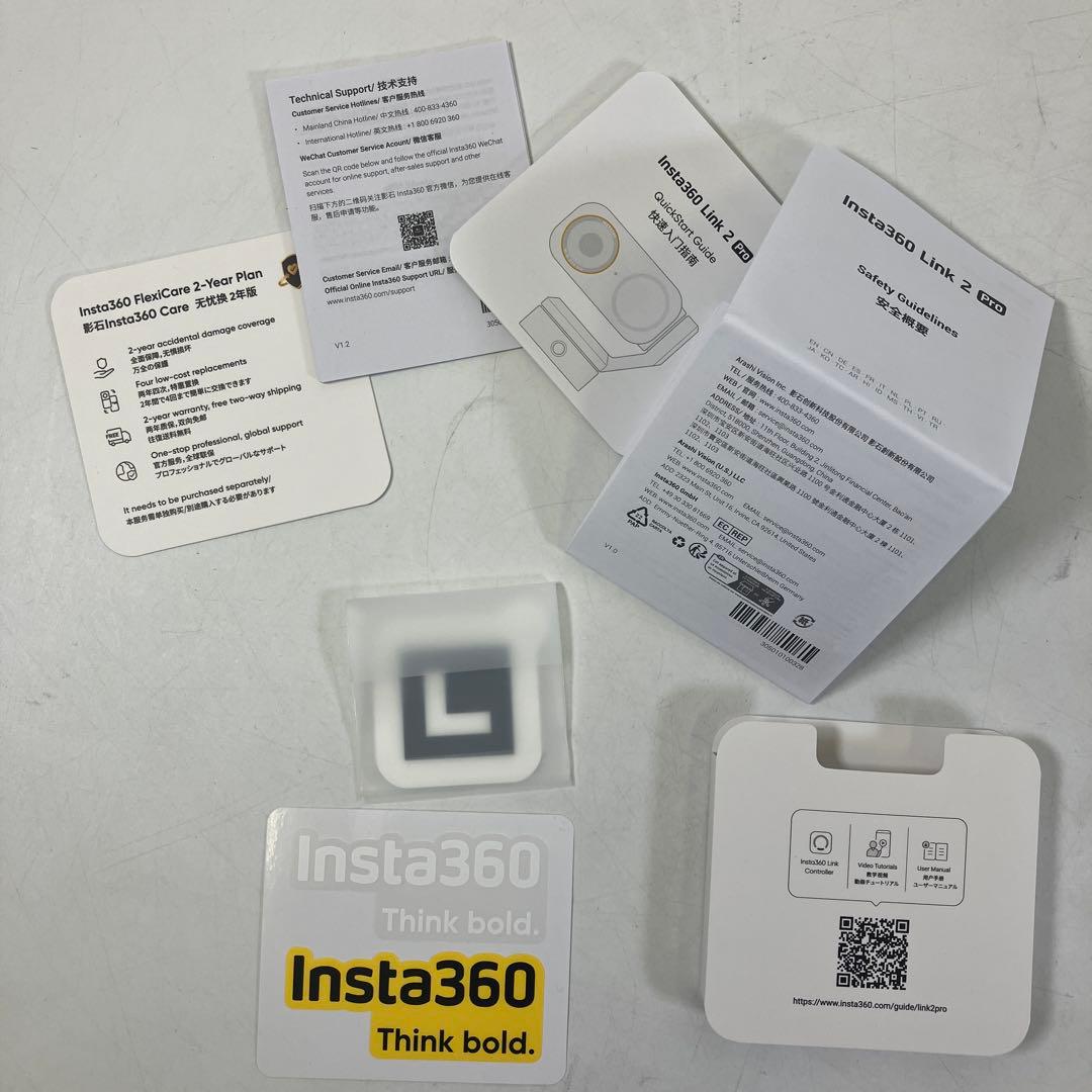 【美品】 Insta360 Link2 Pro ウェブカメラ ウェブカム