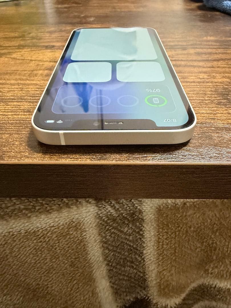 箱あり iPhone12 64G ホワイト SIMフリー　バッテリー残量75%